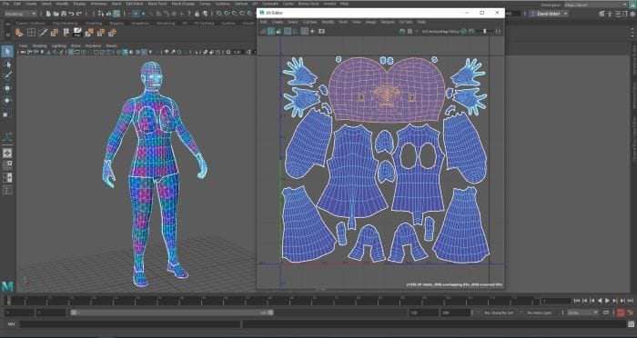 fig workflow uv mapping techniques 3dtotal
