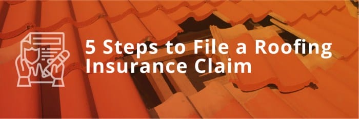 tips for filing a roof replacement insurance claim