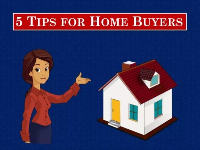 tips for home buyers homeowners insurance