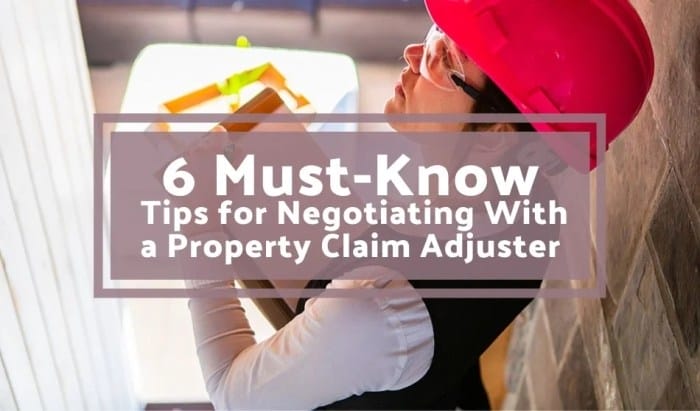 tips for negotiating with insurance adjuster terbaru