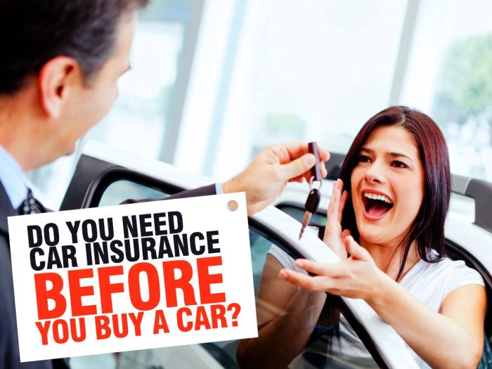 tips on buying car insurance for the first time