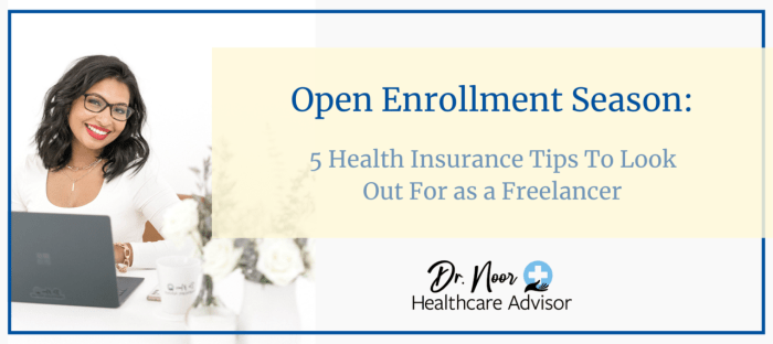 tips for freelancers when selecting health insurance terbaru