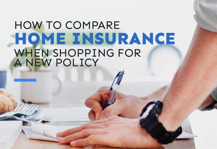 tips for shopping for homeowners insurance