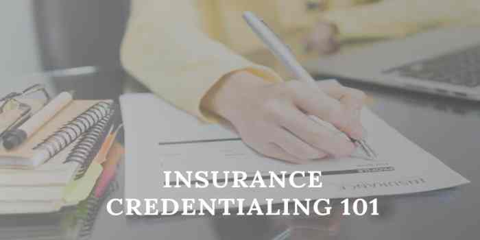 tips for credentialing of insurance companies terbaru
