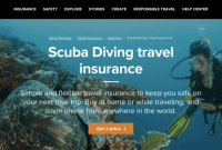 scuba diving backpacker reputable