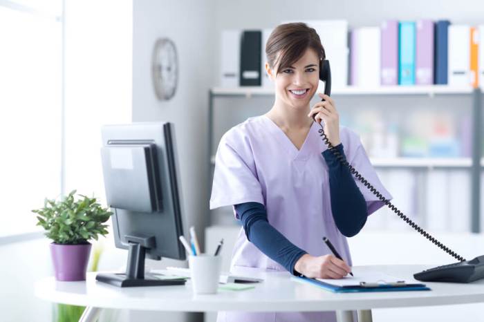 medical receptionists receptionist tips productivity organizational good organization chris boost their desk