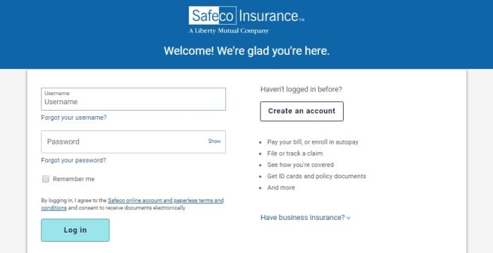 login safeco insurance agent aspect finally button claim payment step click file