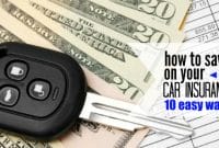 quality tips for saving on auto insurance terbaru