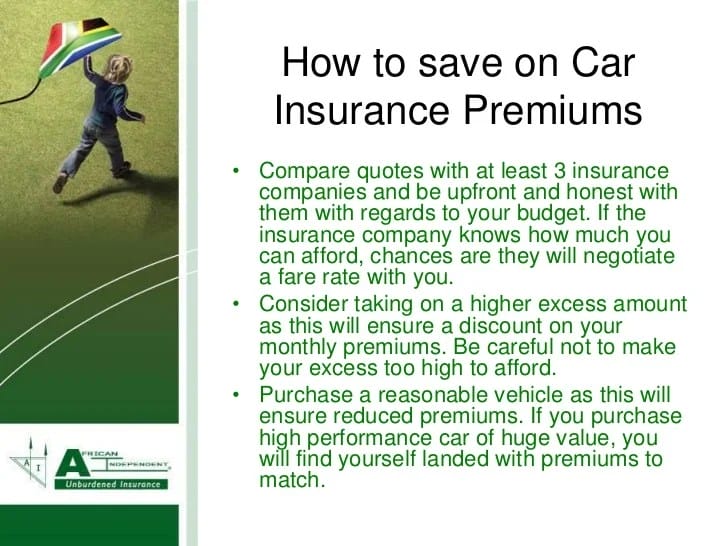 tips for keeping your insurance premiums down
