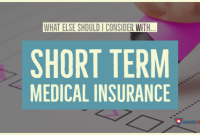 what are some tips for getting short term health insurance terbaru