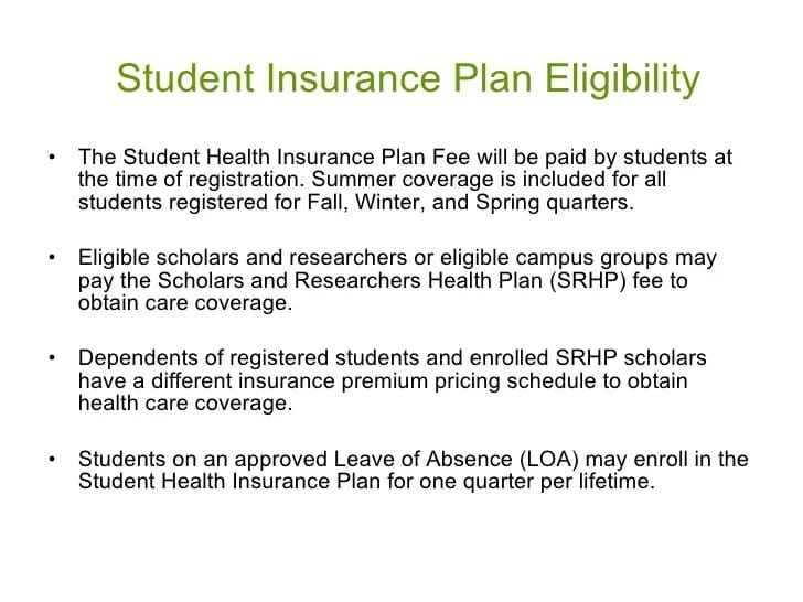 tips for evaluating student insurance plans