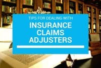 tips for dealing with insurance adjusters terbaru